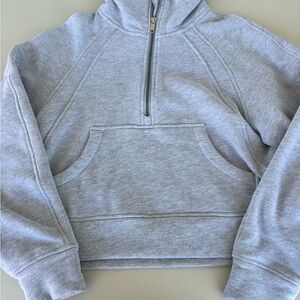 grey sweater